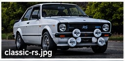 Classic Ford RS models