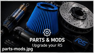 Ford RS parts and modifications